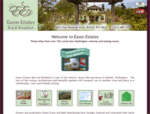 Tablet Screenshot of easonestates.com